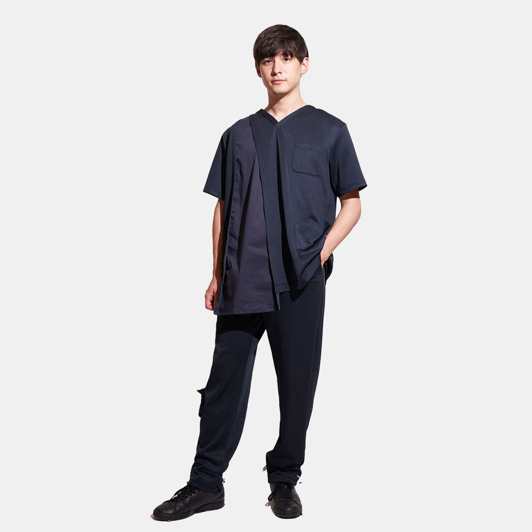 UNIC - Asymmetric Style Shirt Scrub (Unisex)