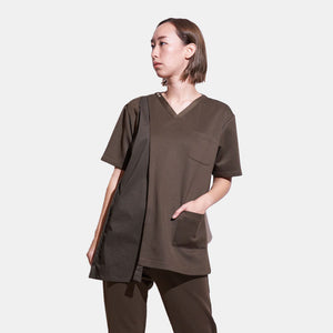 UNIC - Asymmetric Style Shirt Scrub (Unisex)